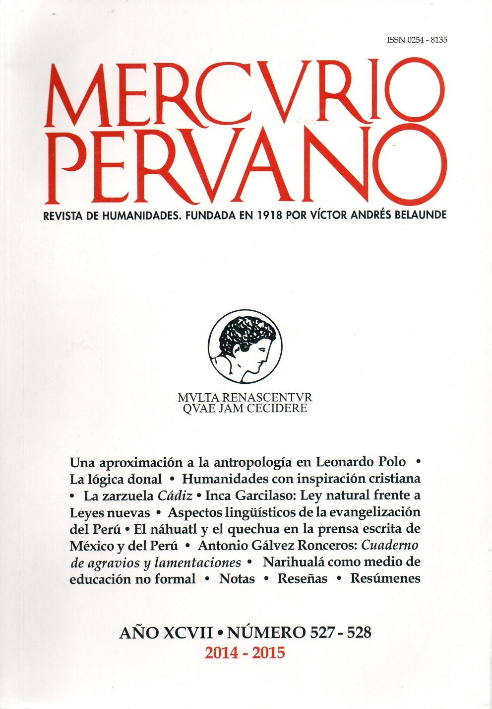 Carátula del número 527--528